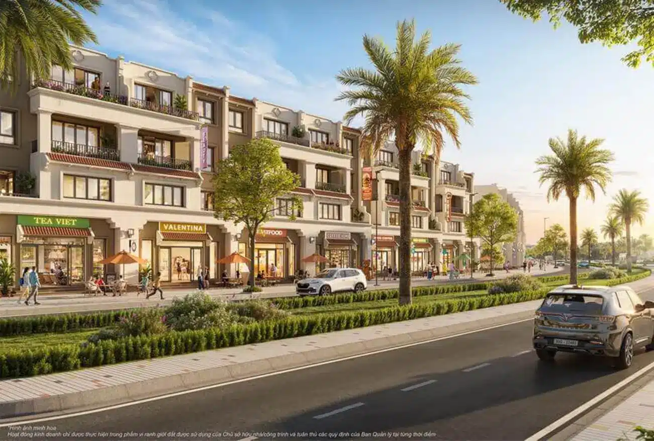 Shophouse The Fullton – lựa chọn hoàn hảo cho đầu tư và kinh doanh tại Vinhomes Ocean Park 3, Hưng Yên.