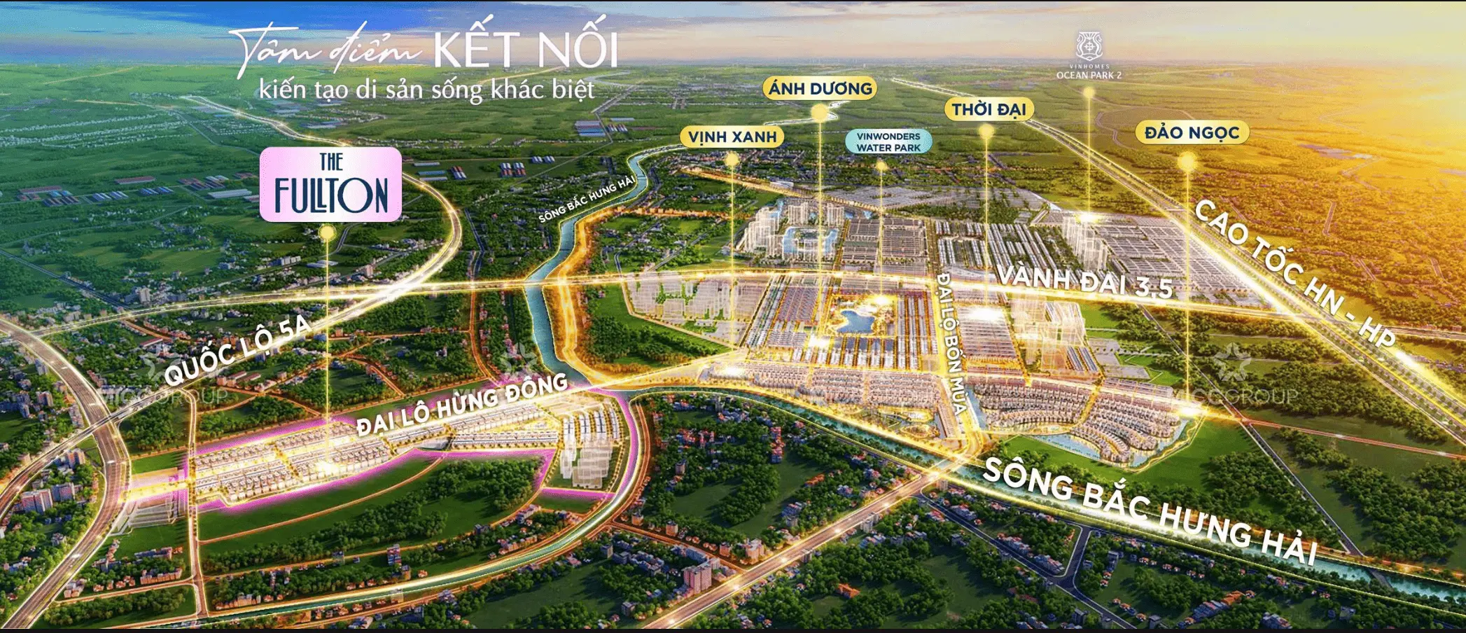 Tầm nhìn kết nối toàn diện với hệ thống giao thông hiện đại, The Fullton hưởng lợi từ vị trí đắc địa tại Ocean Park 3 Tầm nhìn kết nối toàn diện với hệ thống giao thông hiện đại, The Fullton hưởng lợi từ vị trí đắc địa tại Ocean Park 3