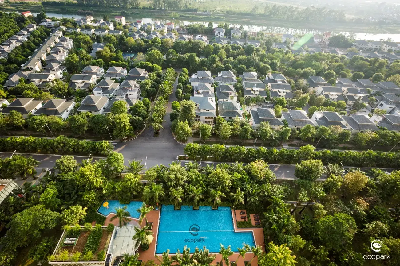 Khu biệt thự Mimosa Valley tại Ecopark – không gian sống xanh mát, riêng tư giữa lòng khu đô thị đẳng cấp.