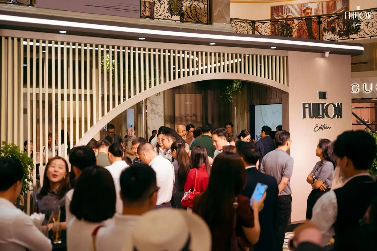 Sự kiện khai trương The Fullton Lounge tại Trang Tien Plaza thu hút đông đảo cư dân tương lai từ 24/08 – 21/09.